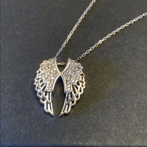 Angel wings necklace
